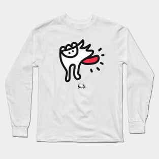 Tongue Out  Cool Graffiti Art Monster Long Sleeve T-Shirt